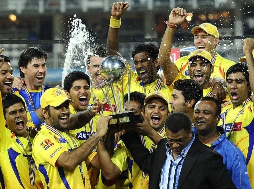 Dhoni IPL Trophy
