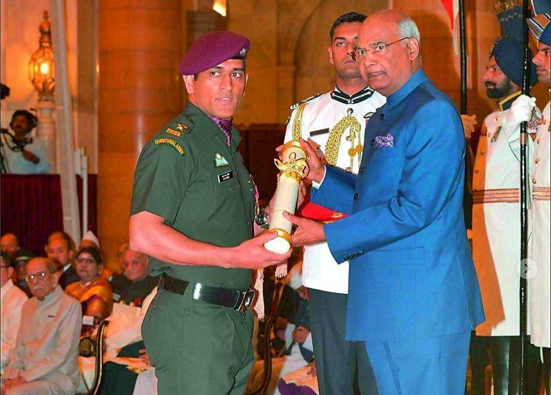 Dhoni Army Uniform