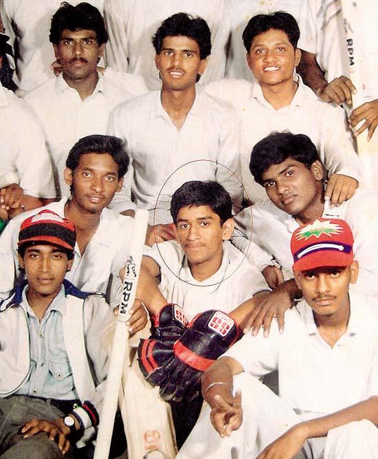 MS Dhoni Childhood
